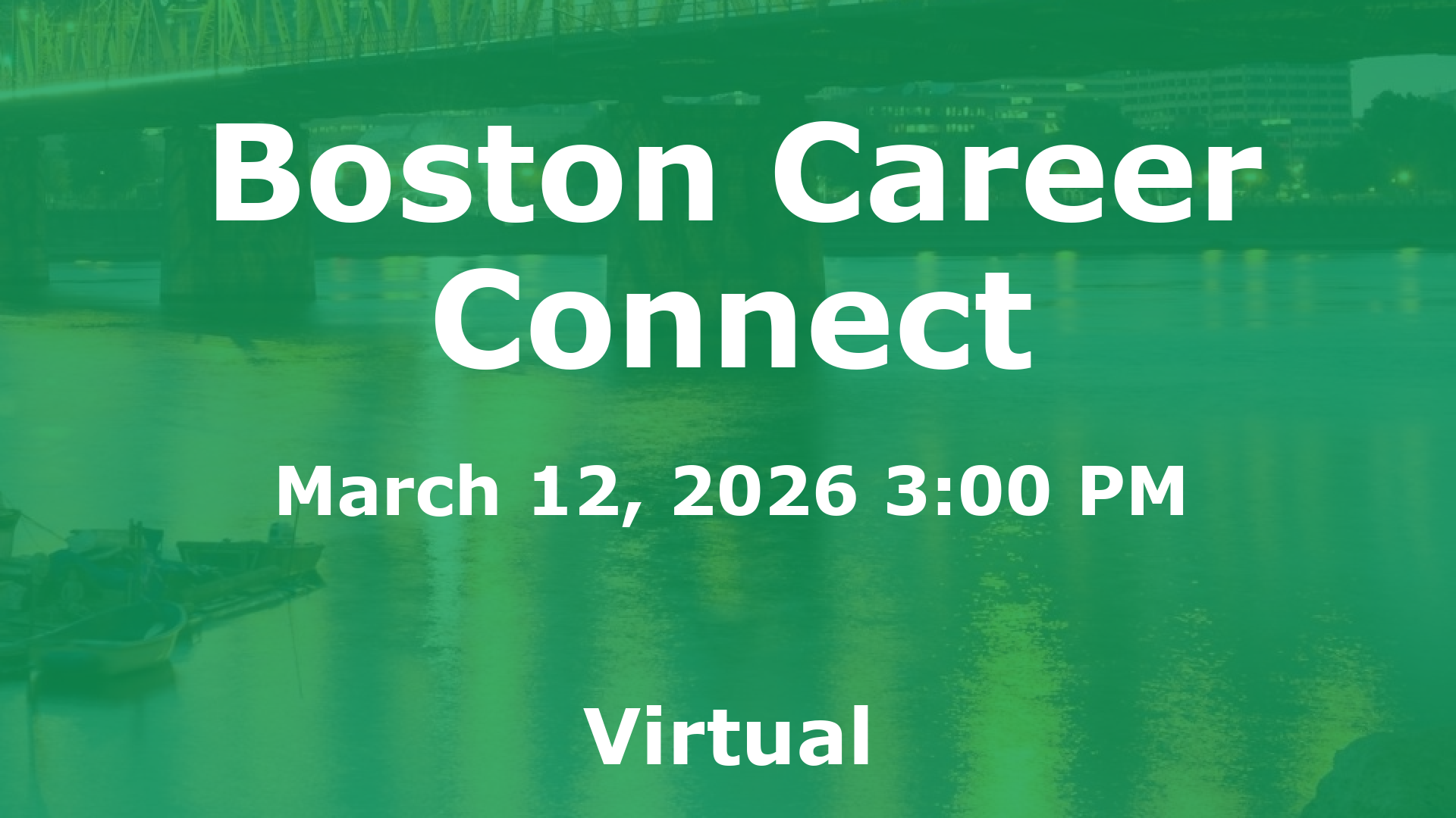 Boston Career Connect event image